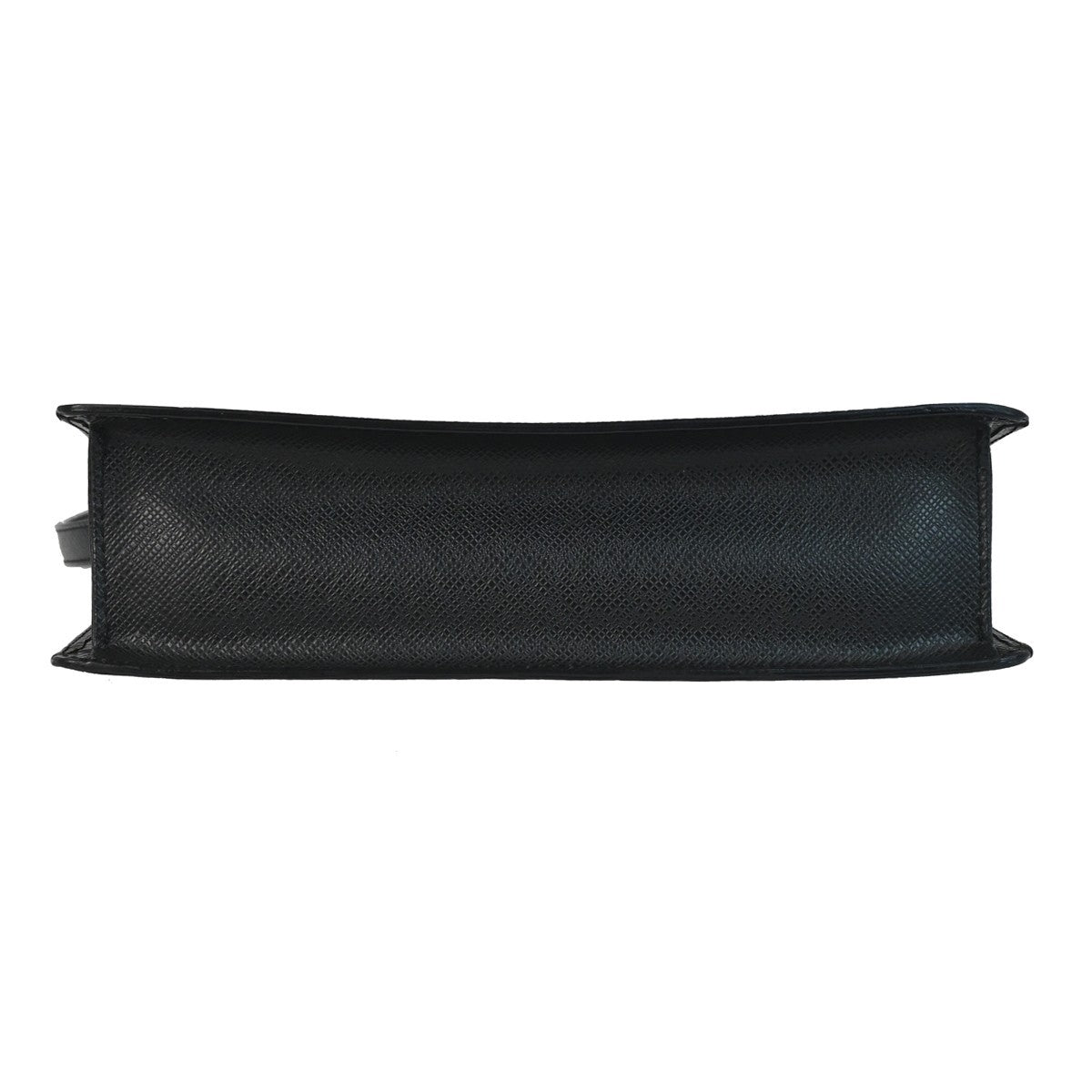 Louis Vuitton Selenga Pochette Taiga Leather, Black, Leather, Clutch