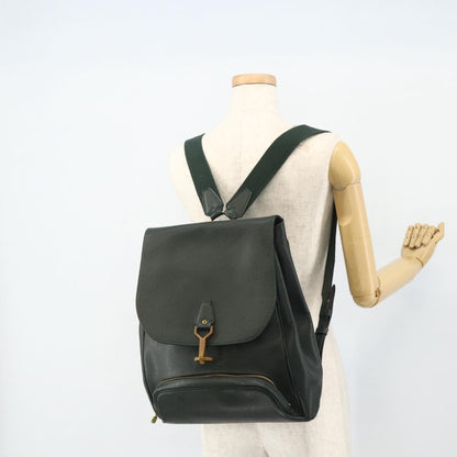 Louis Vuitton Cassiar Taiga Leather, Green, Leather, Backpack