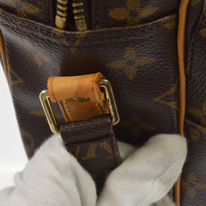 Louis Vuitton Nil Shoulder Bag Monogram Canvas, Brown, Canvas, Shoulder Bag