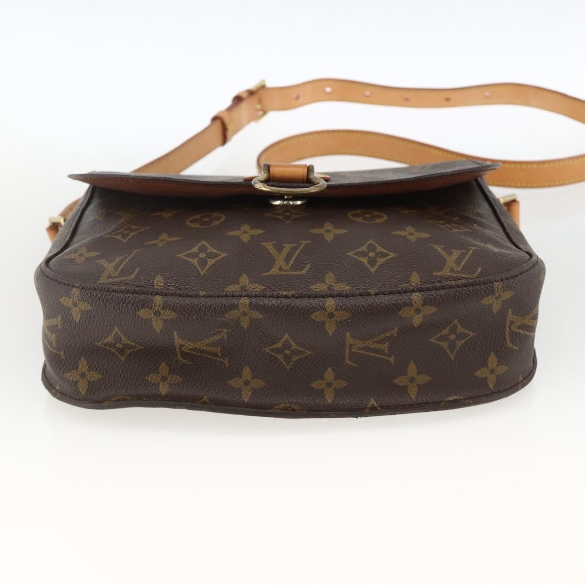 Louis Vuitton Saint Cloud Monogram Canvas, Brown, Canvas, Handbag