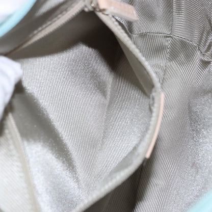 Gucci Vintage Zip Hobo GG Canvas and Patent, Blue, Canvas, Shoulder Bag