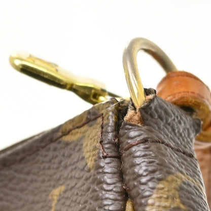Louis Vuitton Pochette Accessoires Monogram, Brown, Canvas, Clutch