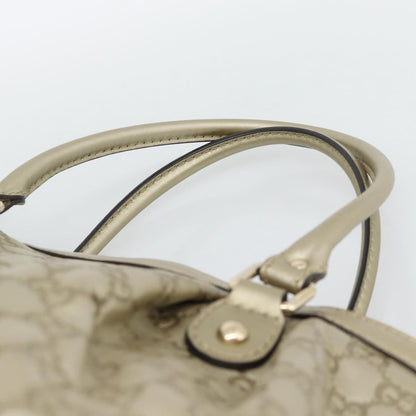 Gucci Sukey Top Handle Guccissima Leather, Gold, Leather, Tote Bag