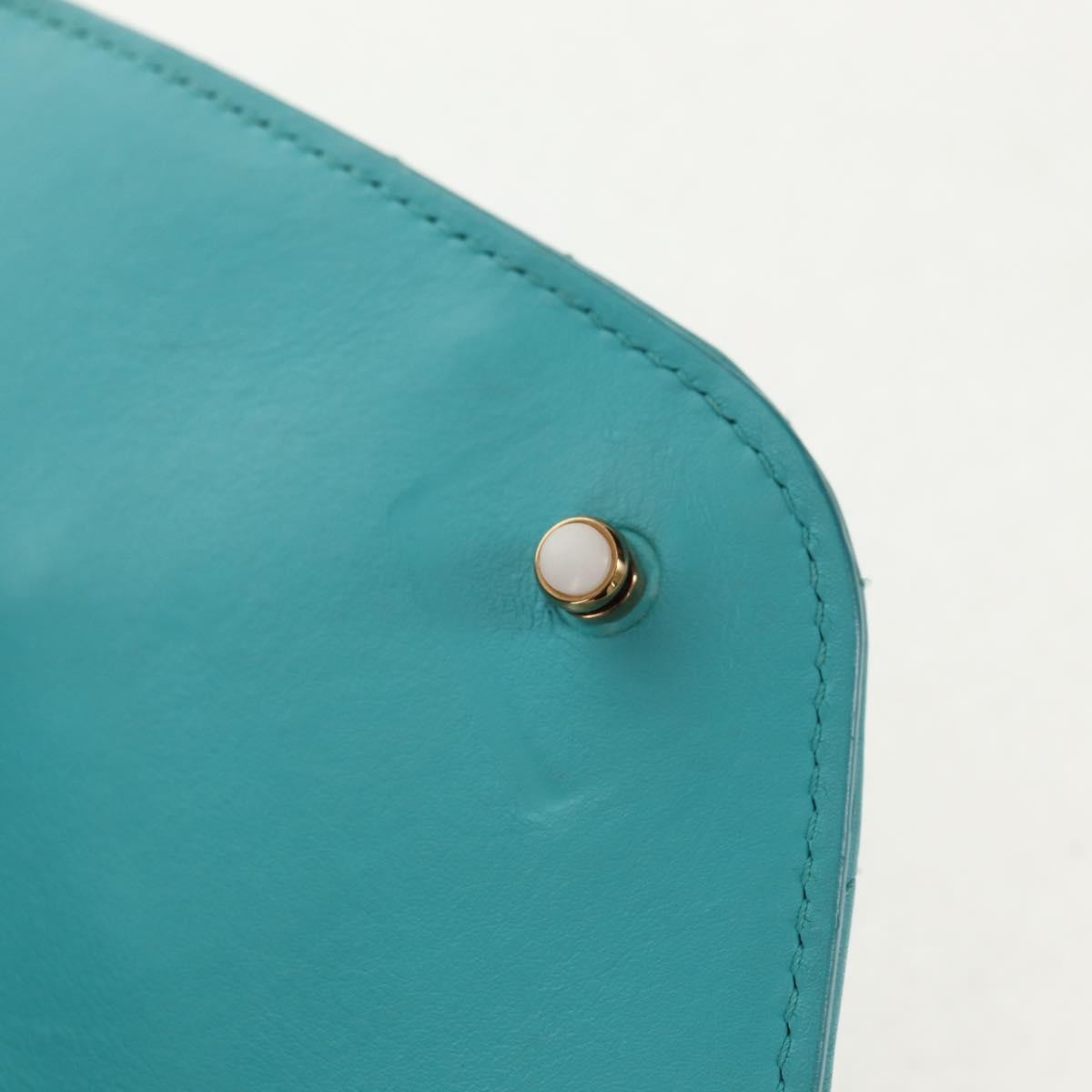 Louis Vuitton New Wave Chain Quilted Leather, Blue, Leather, Shoulder Bag