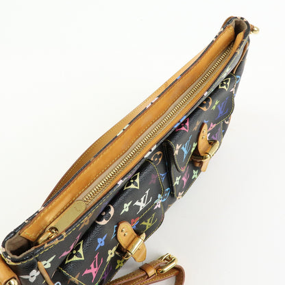Louis Vuitton Lodge Monogram Multicolor, Black, Canvas, Handbag