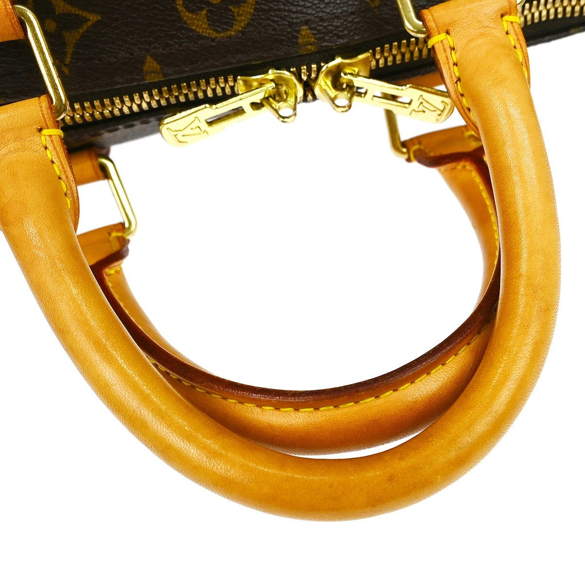 Louis Vuitton Keepall Monogram, Brown, Canvas, Travel Bag