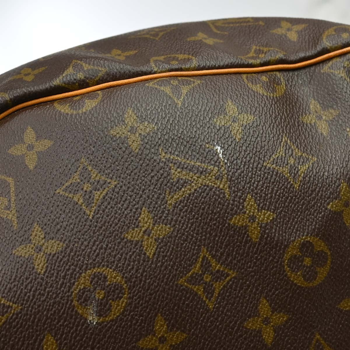 Louis Vuitton Keepall Monogram Canvas, Brown, Canvas, Travel Bag