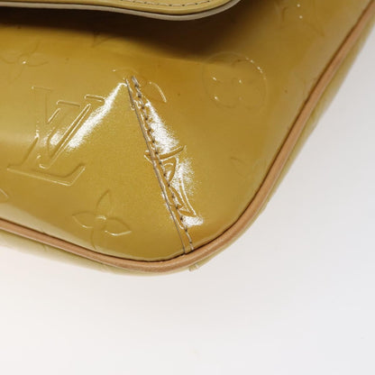 Louis Vuitton Thompson Street Monogram Vernis, Beige, Patent Leather, Shoulder Bag