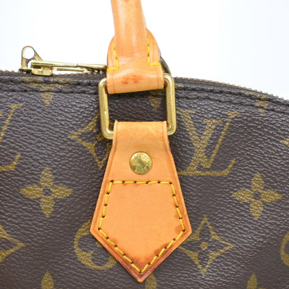 Louis Vuitton Alma Monogram Canvas, Brown, Canvas, Handbag