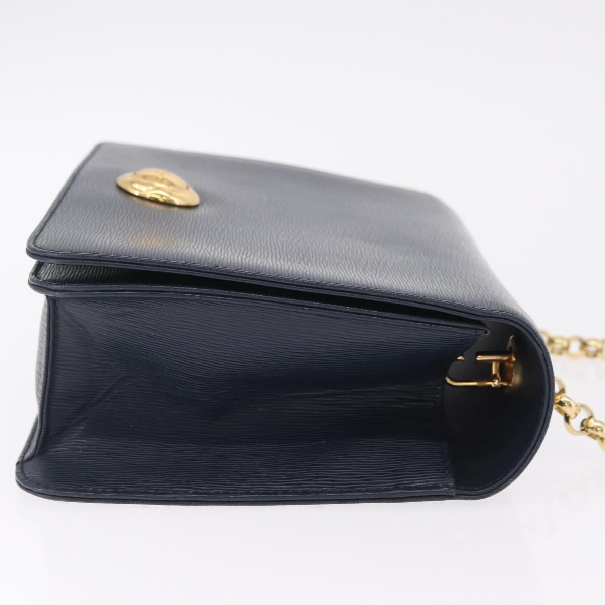 Chloe shoulder bag Leather, Navy, Leather, Shoulder Bag