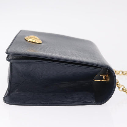 Chloe shoulder bag Leather, Navy, Leather, Shoulder Bag
