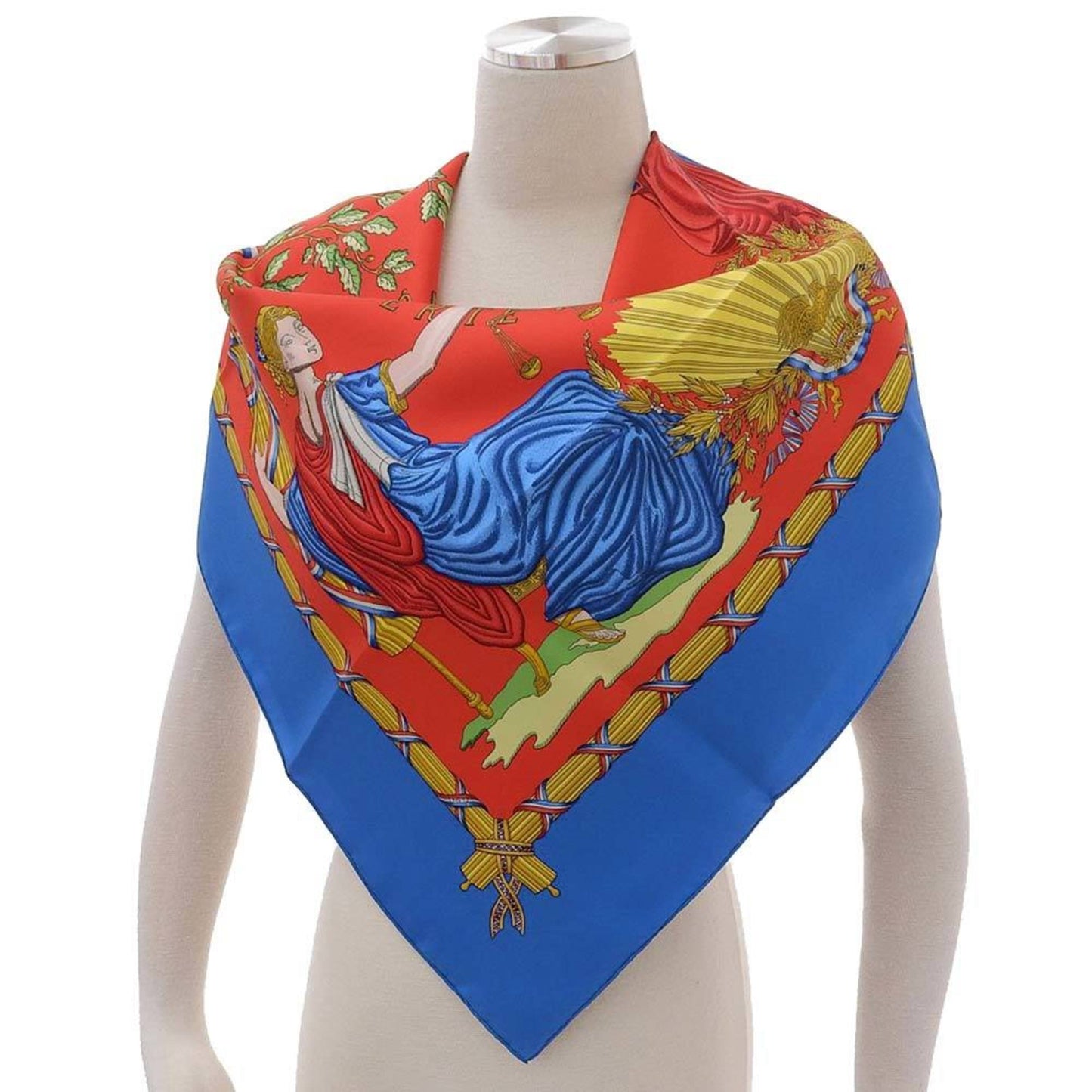 Hermès Carré 90, Multicolour, Silk, scarf