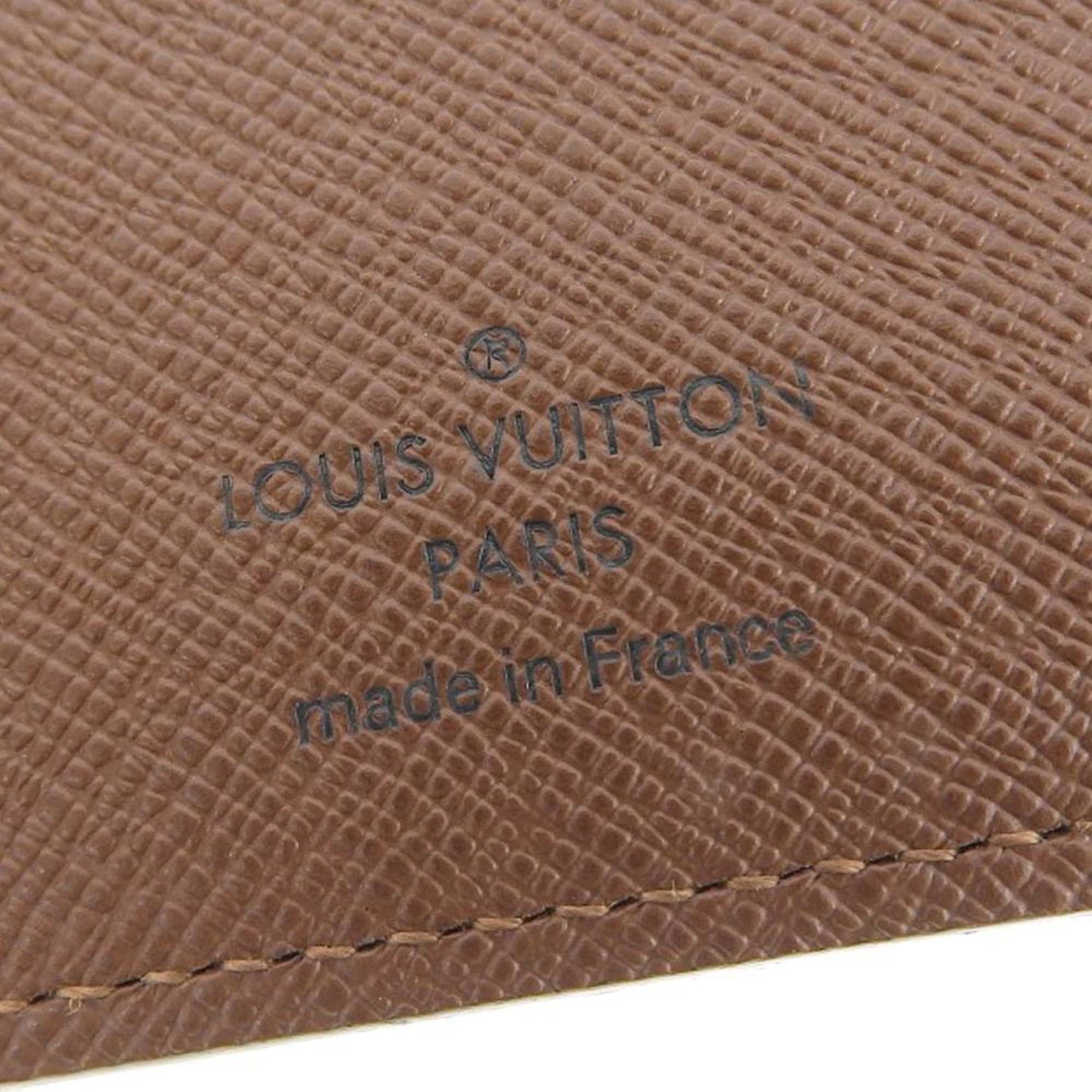 Louis Vuitton Portefeuille Brazza, Brown, Canvas, wallet