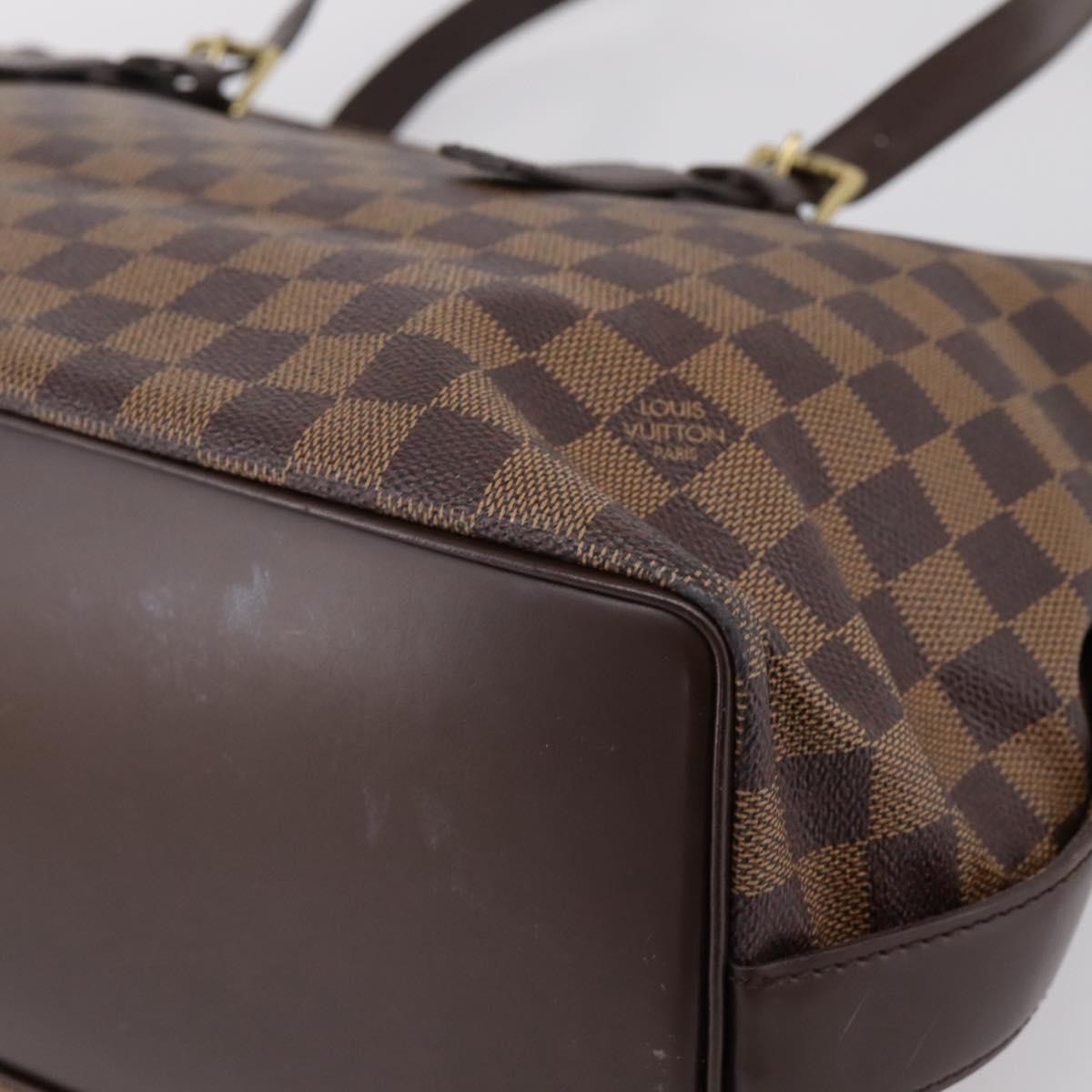 Louis Vuitton Chelsea Damier, Brown, Canvas, Handbag
