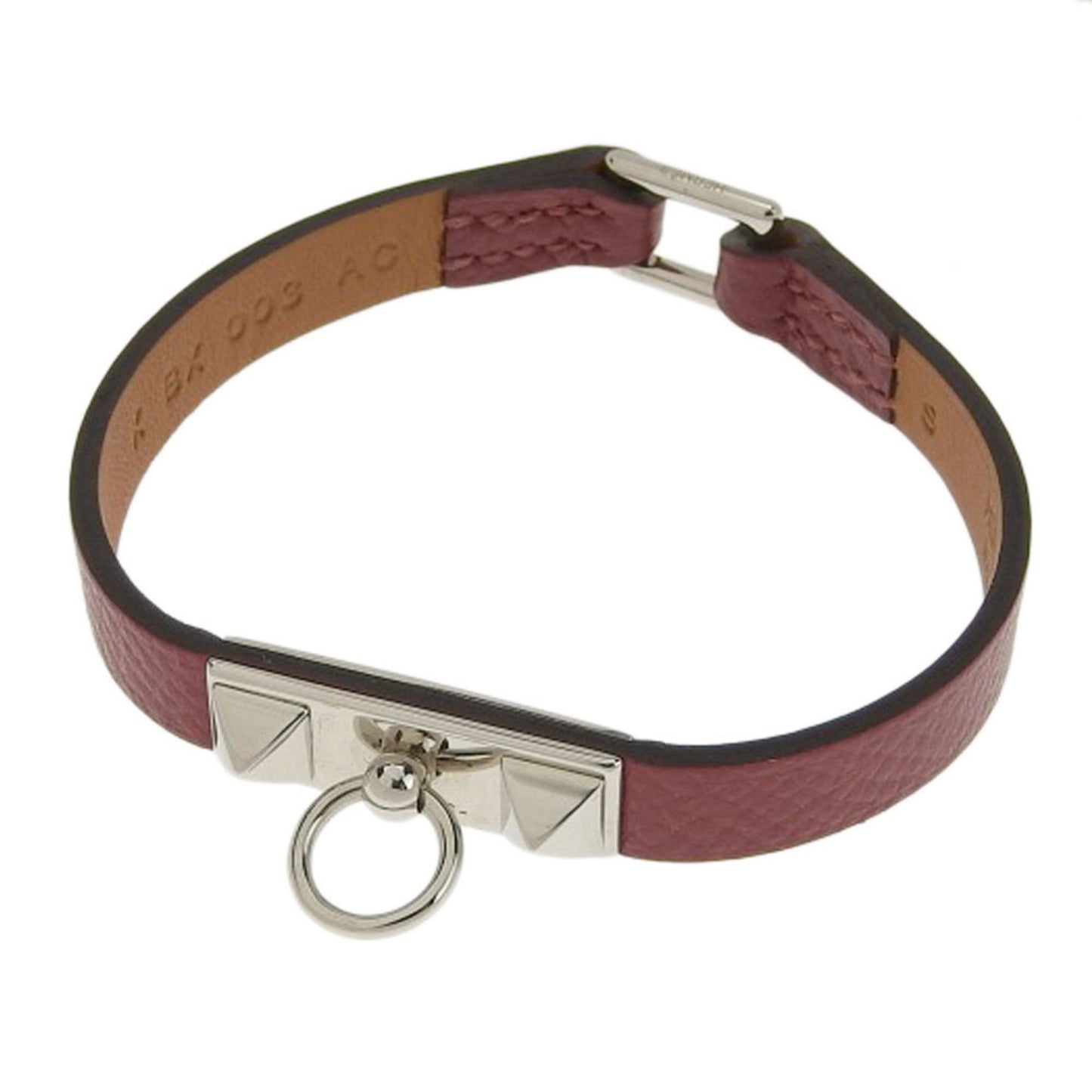 Hermès Rivale, Red, Leather, bracelet