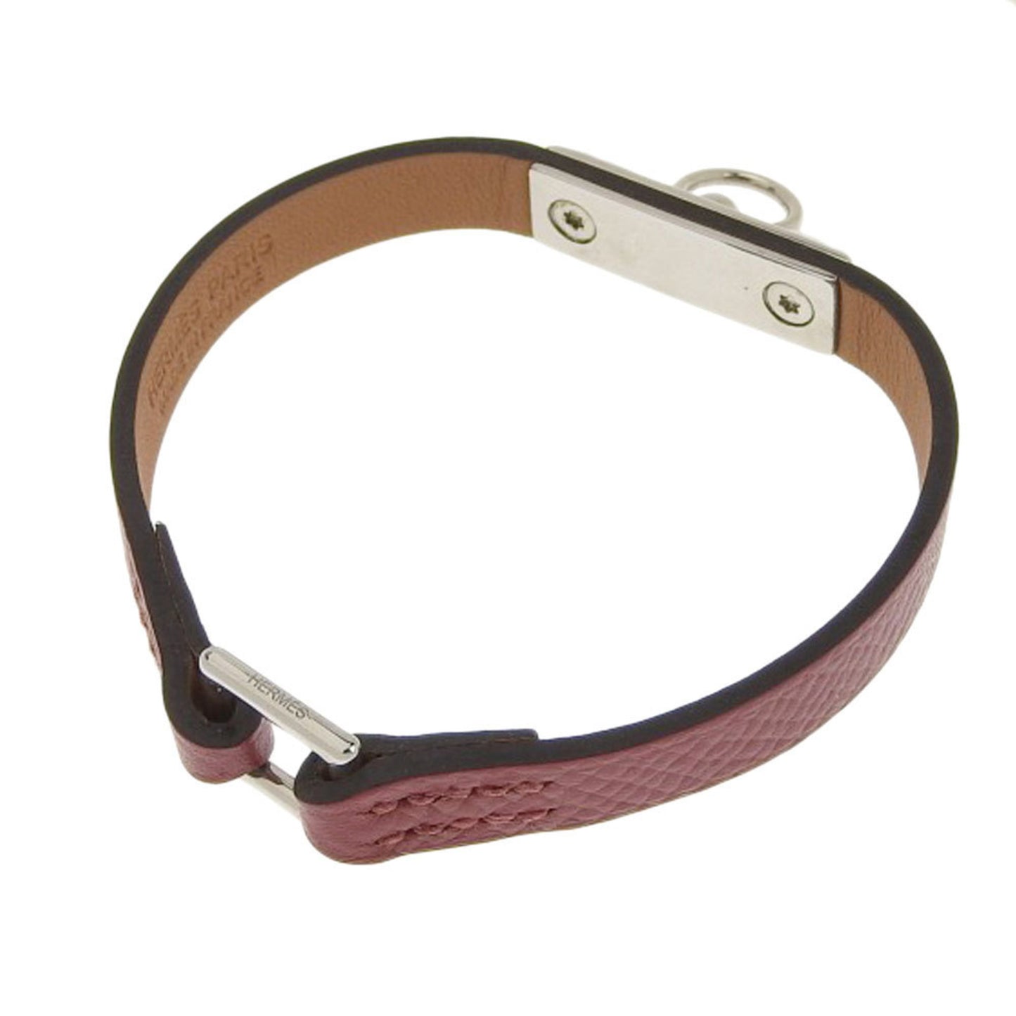 Hermès Rivale, Red, Leather, bracelet