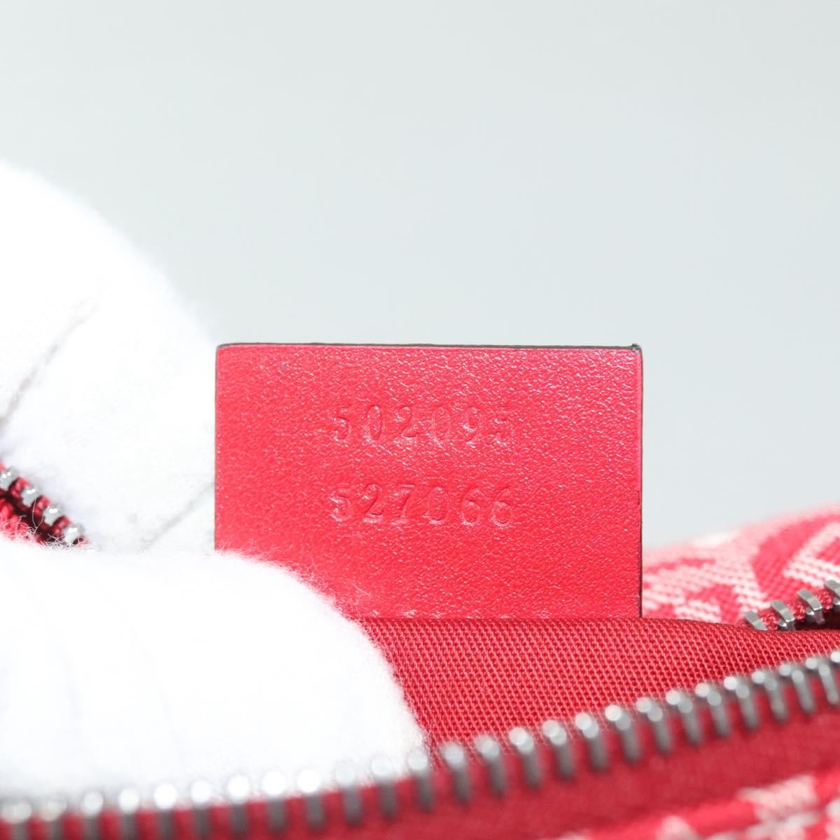 Gucci Children's Belt Printed GG Coated Canvas, Red, Canvas, Handbag
