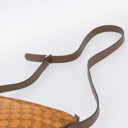 Gucci Shoulder Canvas, Orange, Canvas, Shoulder Bag