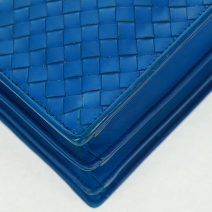 Bottega Veneta Top Zip Intrecciato Nappa, Blue, Leather, Briefcase