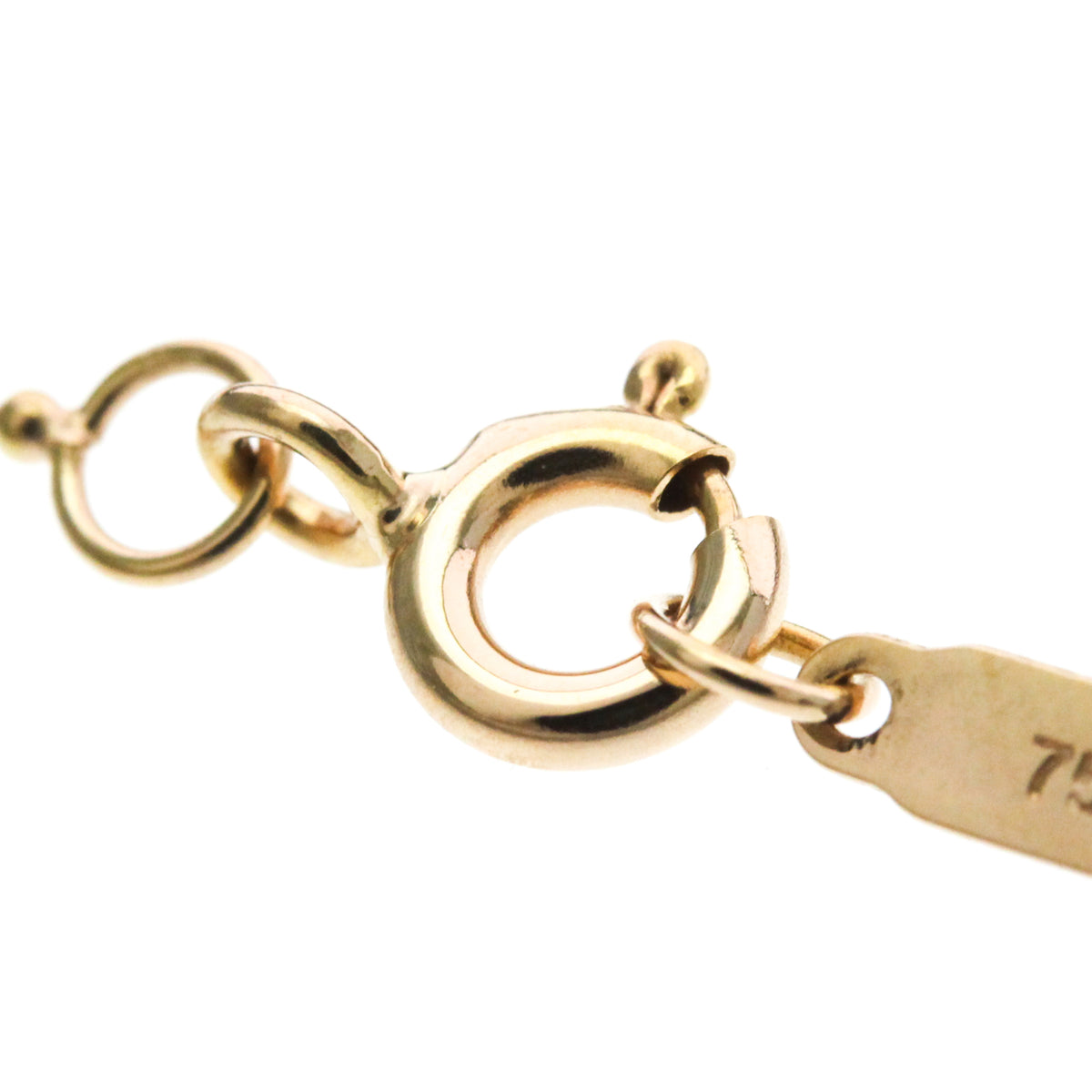 Tiffany & Co. Heart Key Pendant 18K Rose Gold with Diamonds, Gold, Pink Gold, Necklace