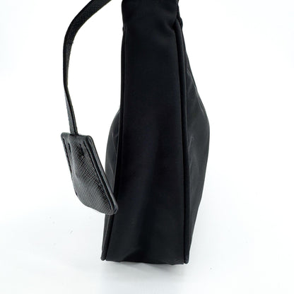 Prada Re-Edition Velvet, Black, Nylon, Shoulder Bag