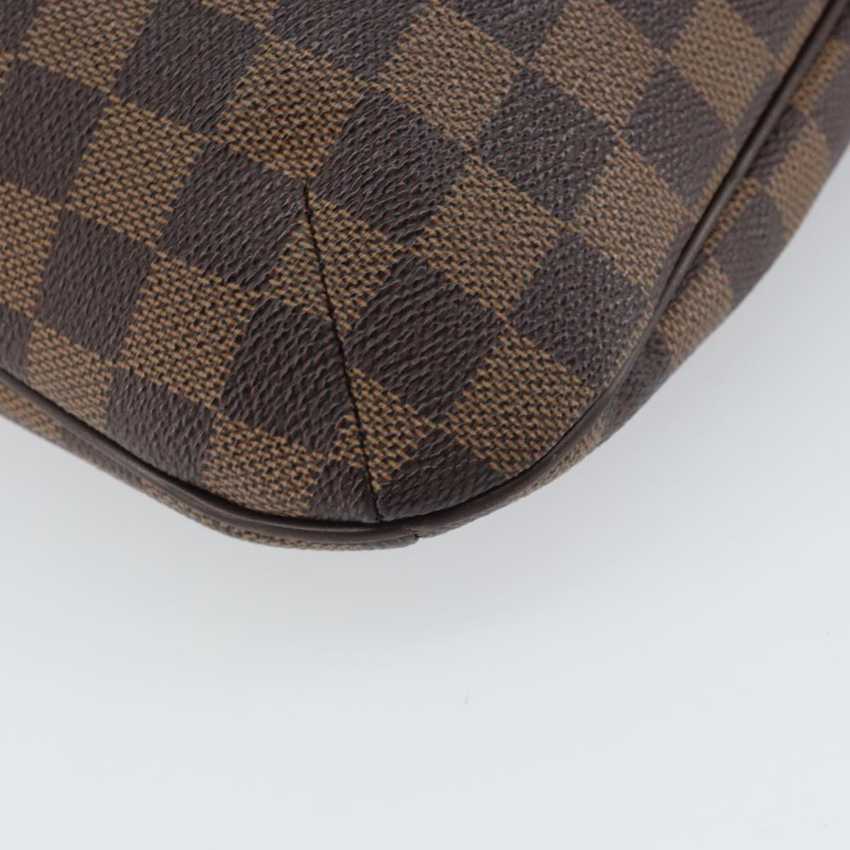 Louis Vuitton Bloomsbury Damier, Brown, Canvas, Handbag