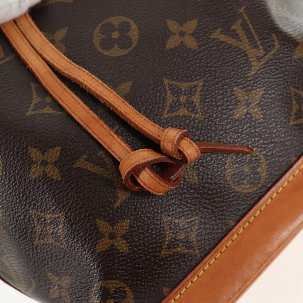 Louis Vuitton Petit Noe NM Monogram Canvas, Brown, Canvas, Handbag