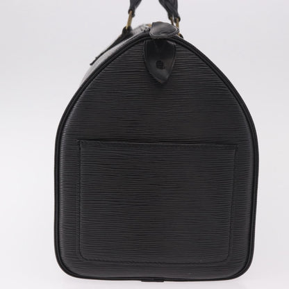 Louis Vuitton Speedy Epi Leather, Black, Leather, Handbag