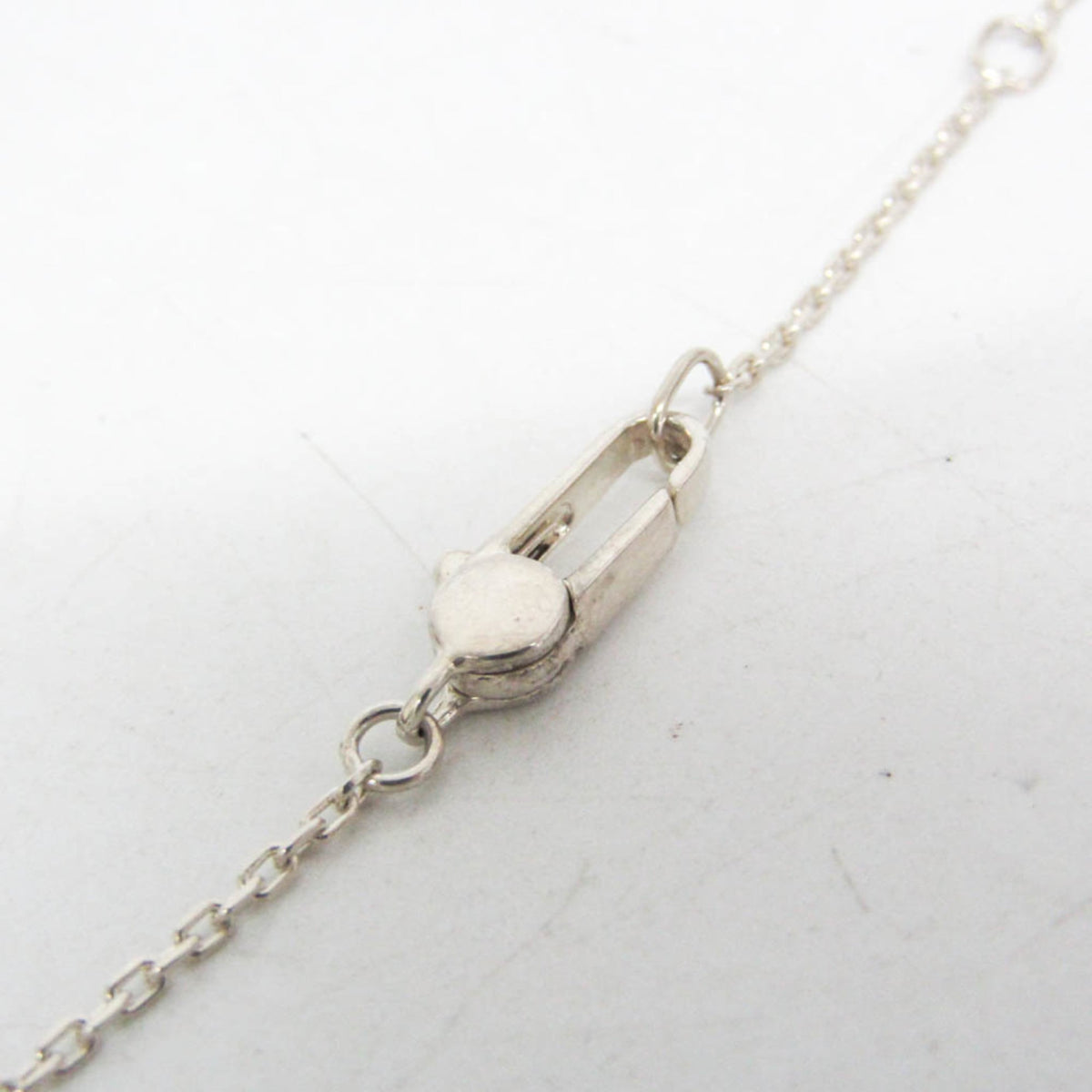 Gucci Logo Plate Sterling Silver, Silver, Sterling Silver, Necklace