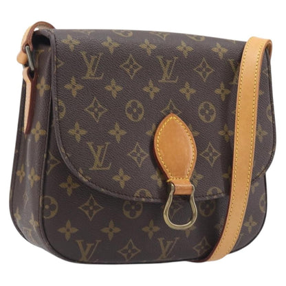 Louis Vuitton Saint Cloud Monogram Canvas, Brown, Canvas, Handbag