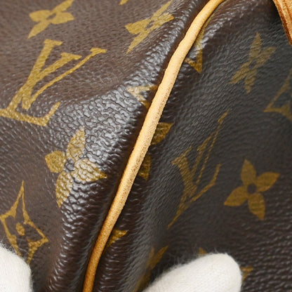 Louis Vuitton Keepall Monogram, Brown, Canvas, Travel Bag