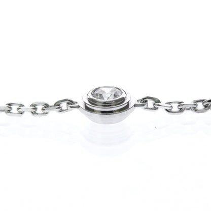 Cartier D'Amour 18K White Gold and Diamond, Silver, White Gold, Bracelet
