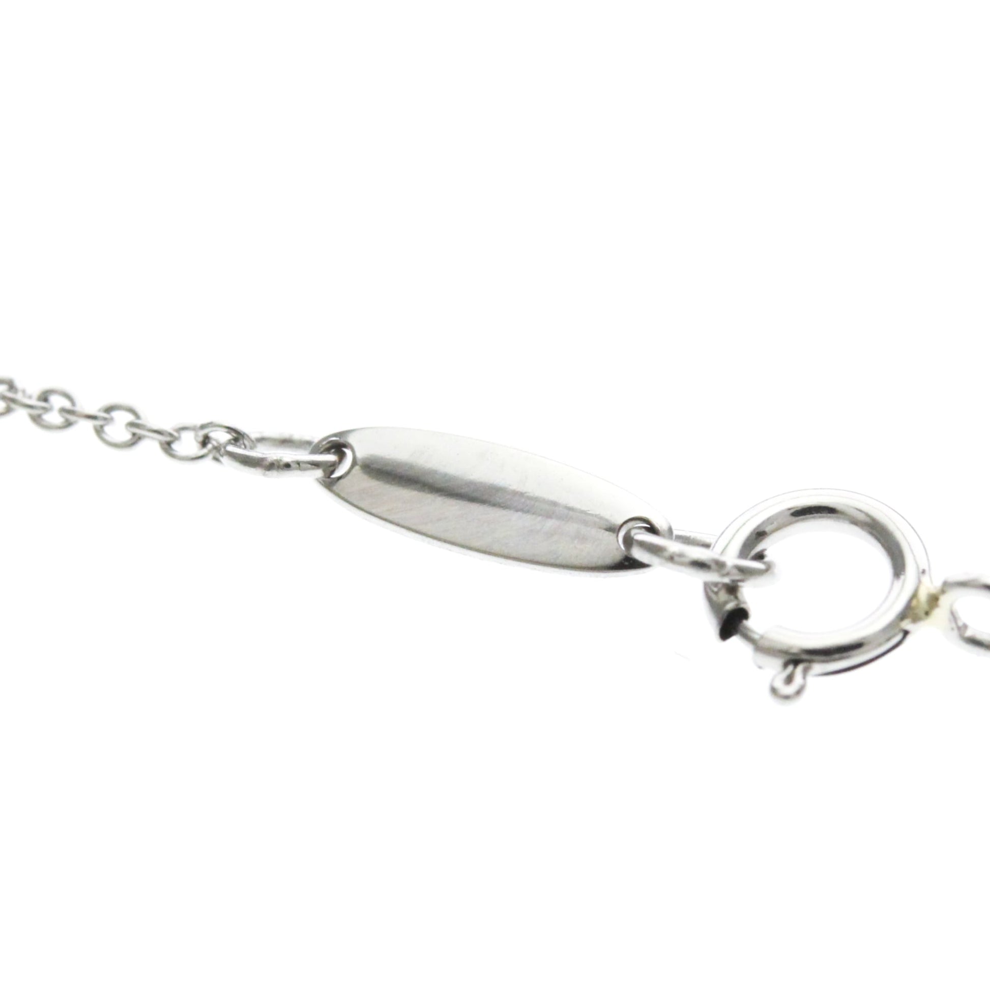 Tiffany & Co. Elsa Peretti Quadrifoglio Pendant Platinum, Silver, Platinum, Necklace