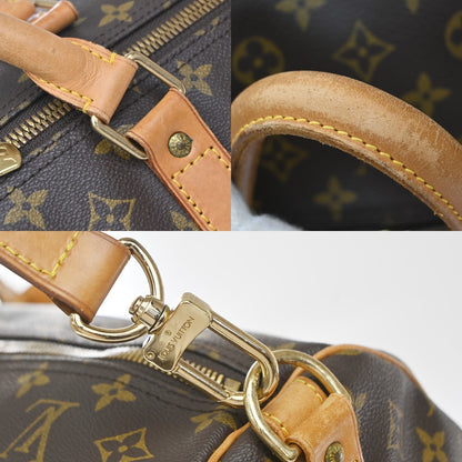 Louis Vuitton Keepall Bandouliere Monogram Canvas, Brown, Canvas, Travel Bag