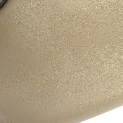 Fendi By The Way Satchel Leather, Beige, Leather, Handbag