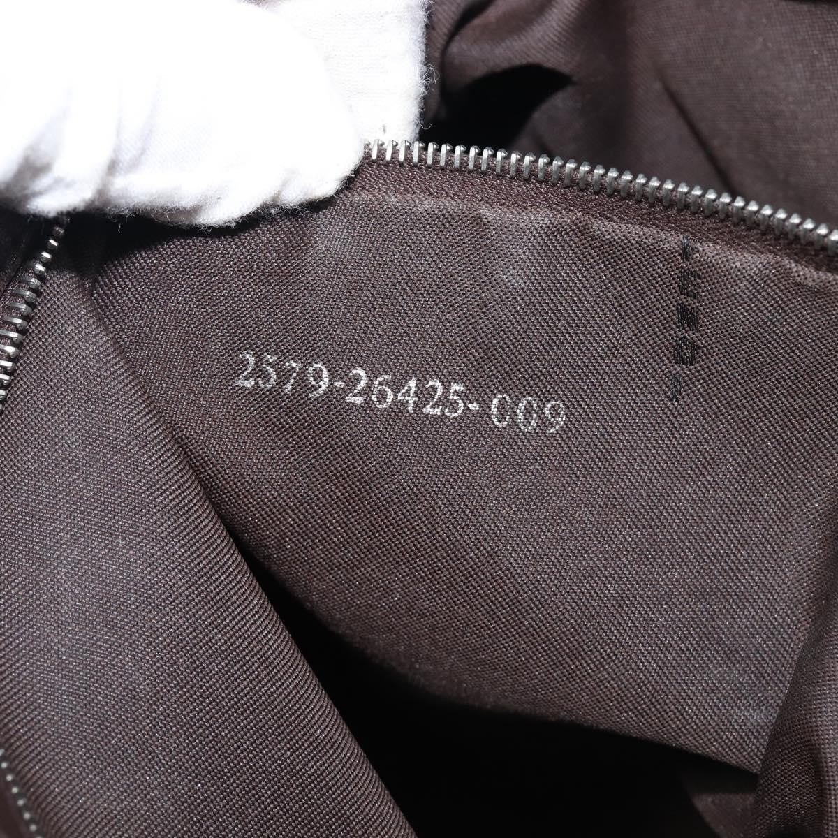 Fendi Logo Zucca Zucca, Brown, Canvas, Shoulder Bag