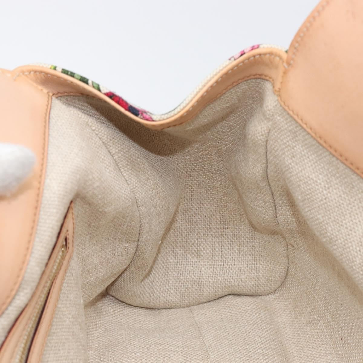 Gucci Joy Bardot Hobo Flora Canvas, Multicolour, Canvas, Handbag