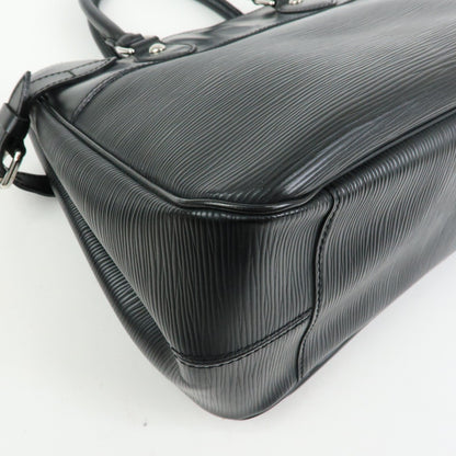 Louis Vuitton Passy Epi Leather, Black, Leather, Tote Bag