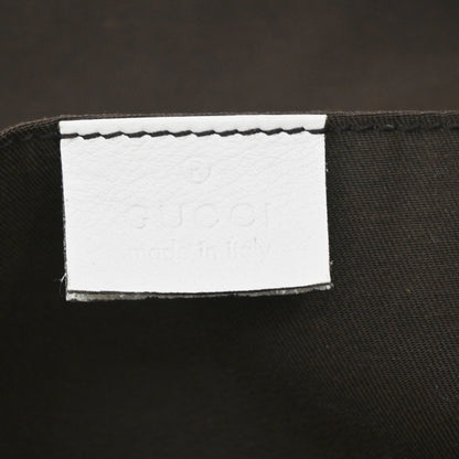 Gucci Trophy GG Canvas with Leather, Brown, Canvas, Tote Bag