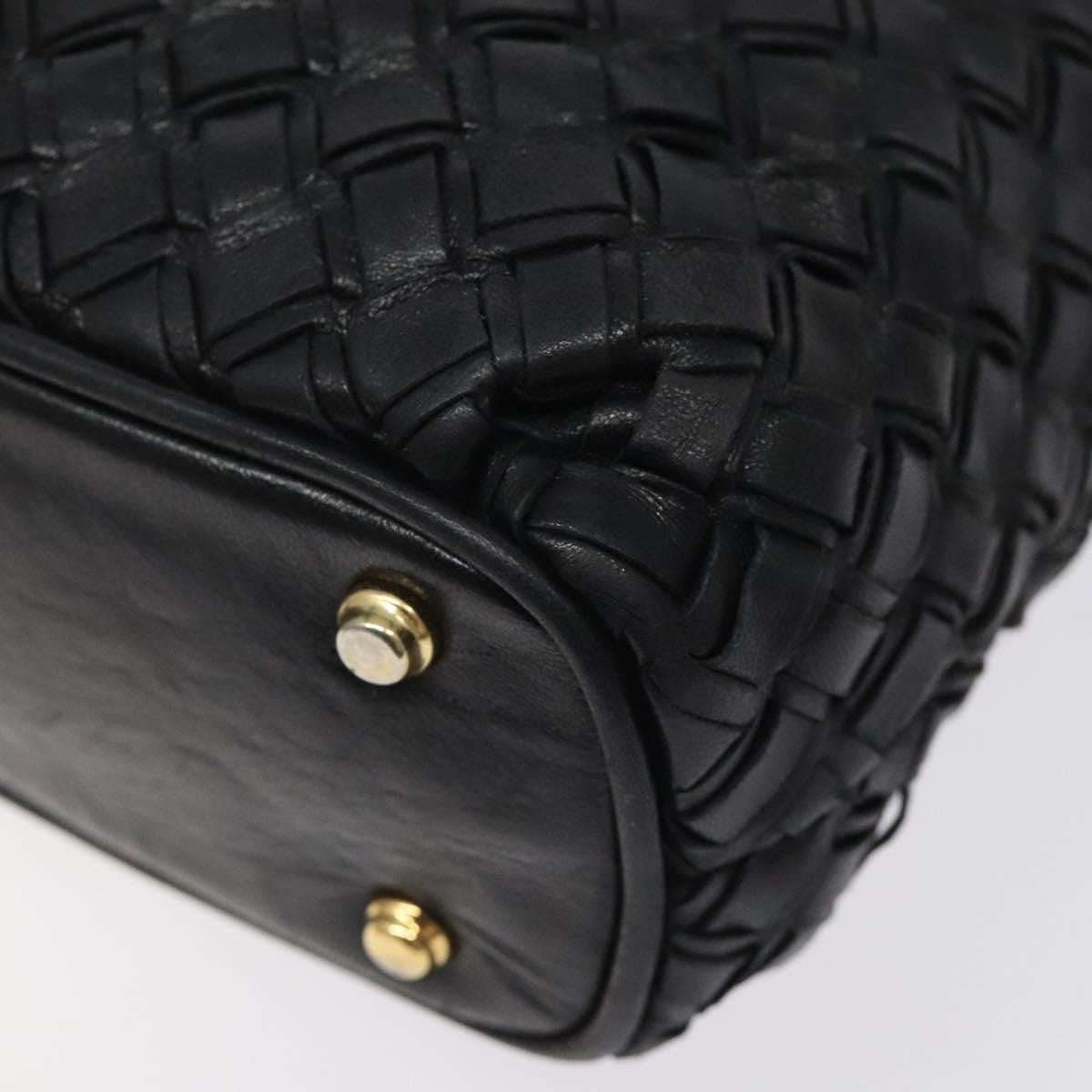Bally Vintage Quilted leather, Black, Leather, Shoulder Bag