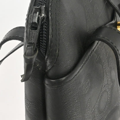 Christian Dior Vintage Canvas, Black, PVC, Tote Bag