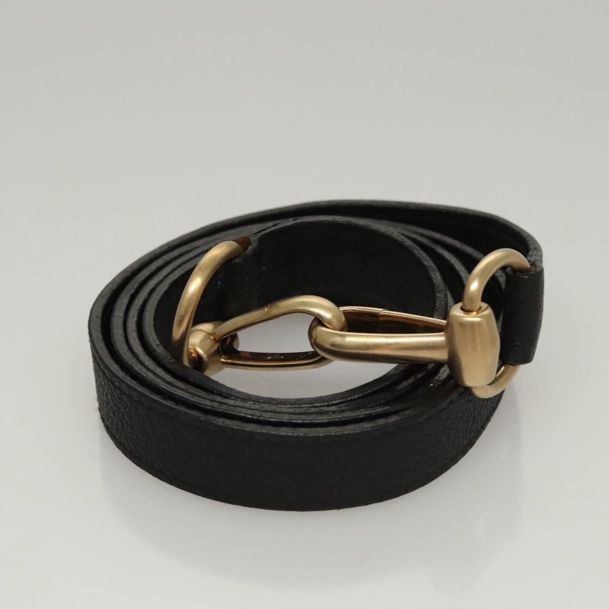 Gucci Bamboo Zip Pouch Suede, BLACK, SUEDE, Handbag