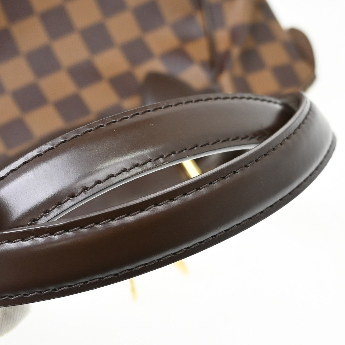 Louis Vuitton Verona Damier Ebene, Brown, Canvas, Tote Bag