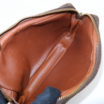 Louis Vuitton Marly Dragonne Clutch Monogram Canvas, Brown, Canvas, Clutch