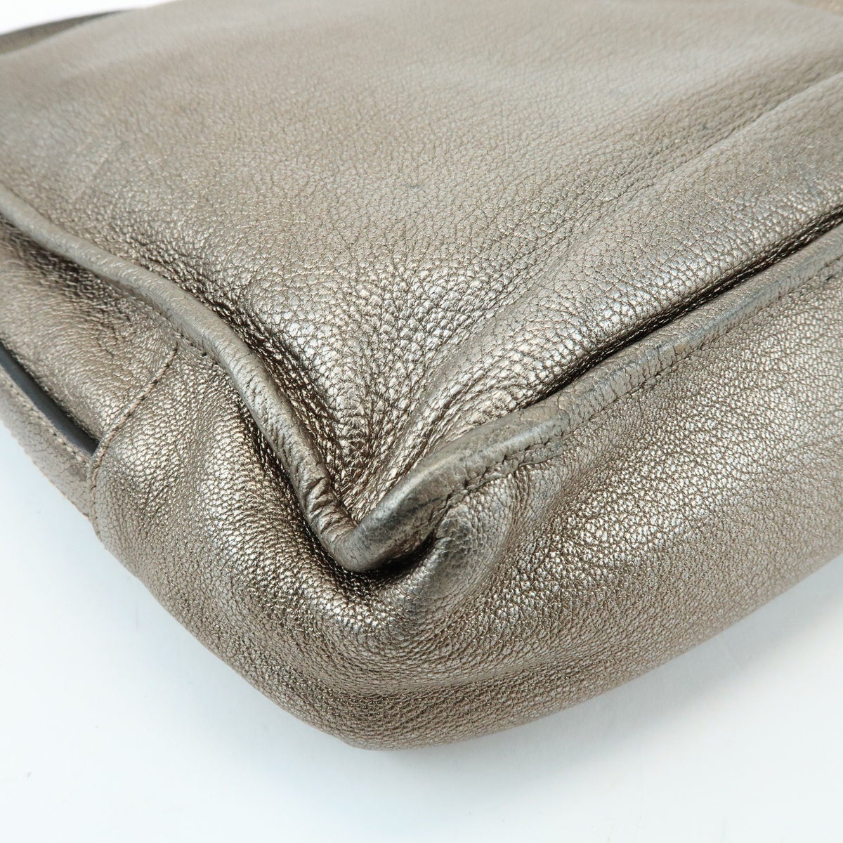 Loewe Shoulder bag Leather, Silver, Leather, Shoulder Bag