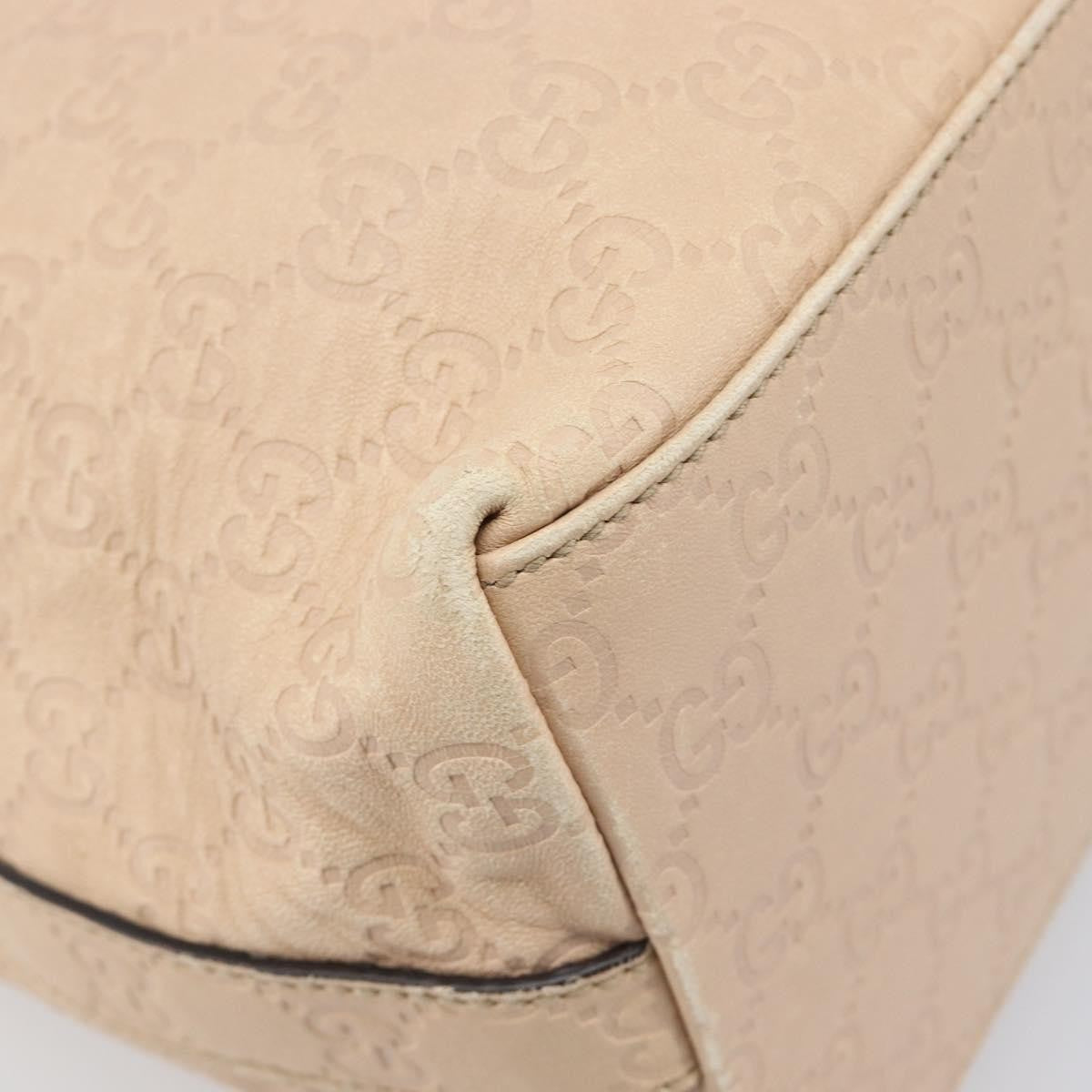 Gucci Miss GG Hobo Guccissima Leather, Pink, Canvas, Shoulder Bag