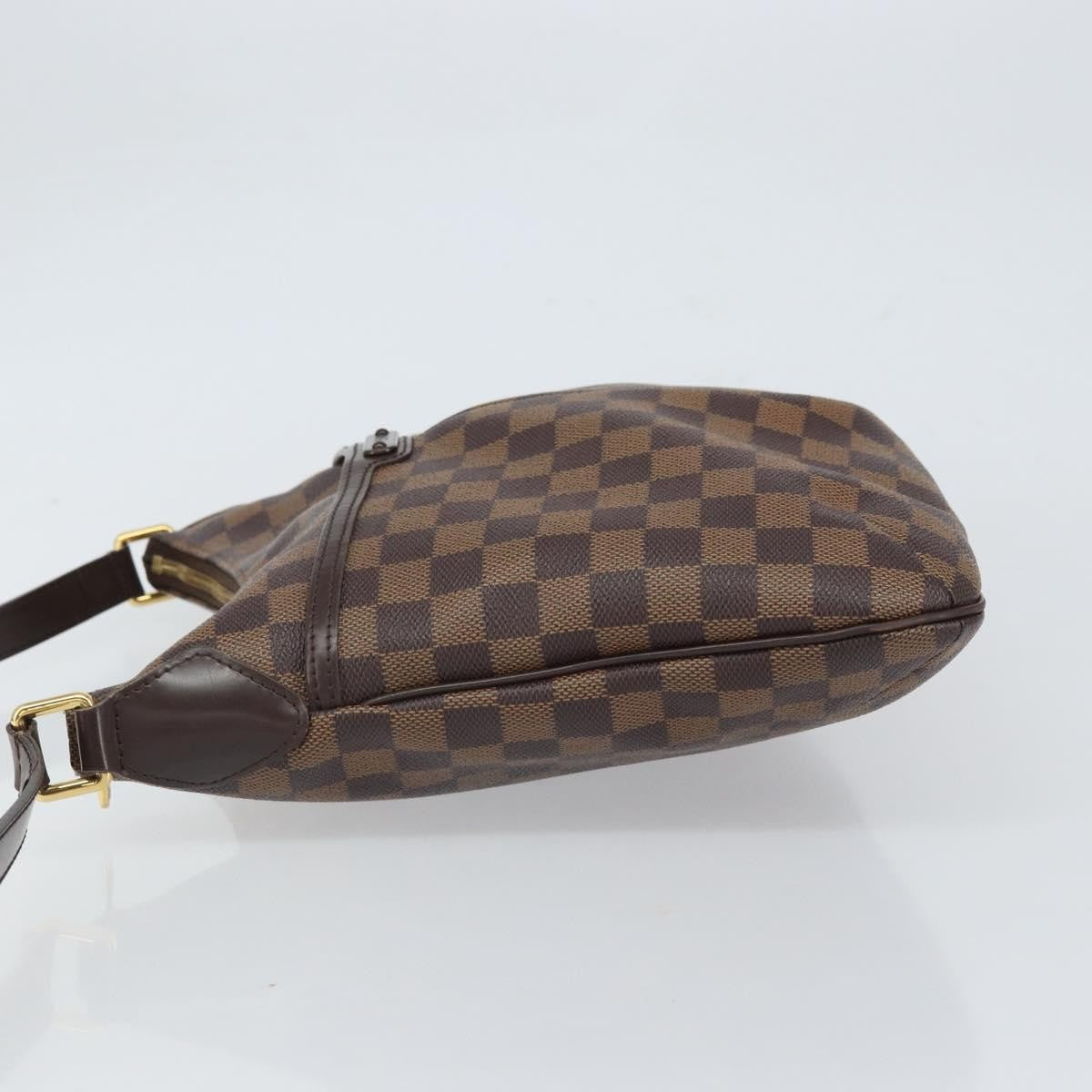 Louis Vuitton Bloomsbury Damier, Brown, Canvas, Handbag