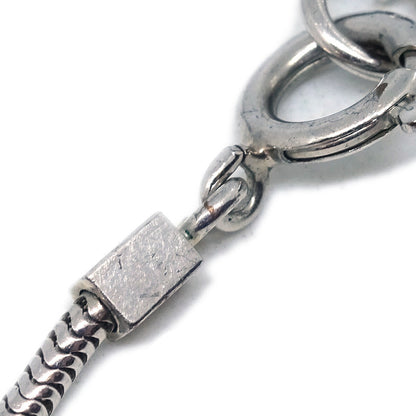 Chanel CC Chain Metal with Faux Pearl, Silver, Silver Plated, Bracelet