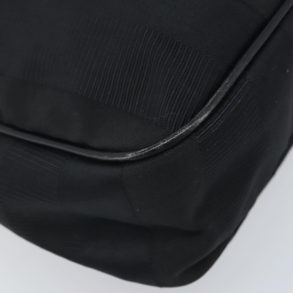 Salvatore Ferragamo Vintage Canvas, Black, Canvas, Shoulder Bag