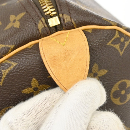Louis Vuitton Keepall Monogram Canvas, Brown, Canvas, Travel Bag